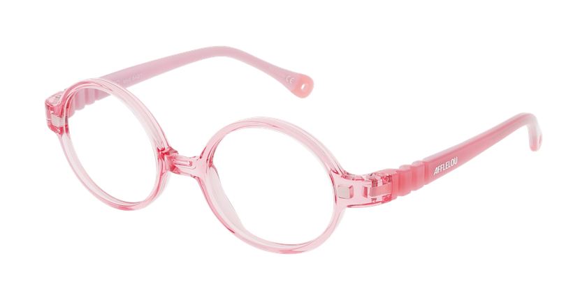 Lunettes de vue enfant BABY rose - Vue de face