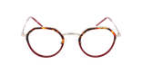 Lunettes de vue homme MAGIC226 écaille/rouge - Vue de face