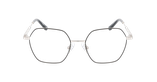 Lunettes de vue femme MAGIC 317 noir/argenté - Vue de face