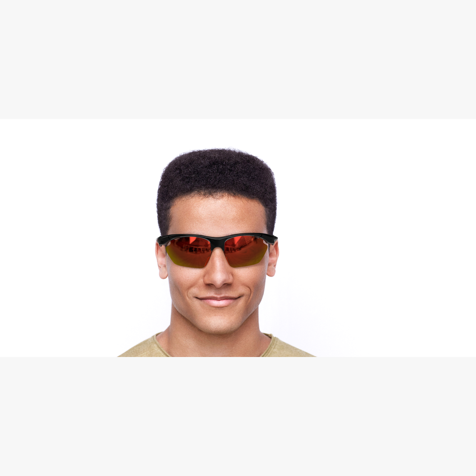 Lunettes de soleil homme Tech-Run noir - Vue de face