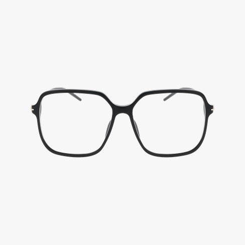 Lunettes de vue femme GG1003O noir Vue de face