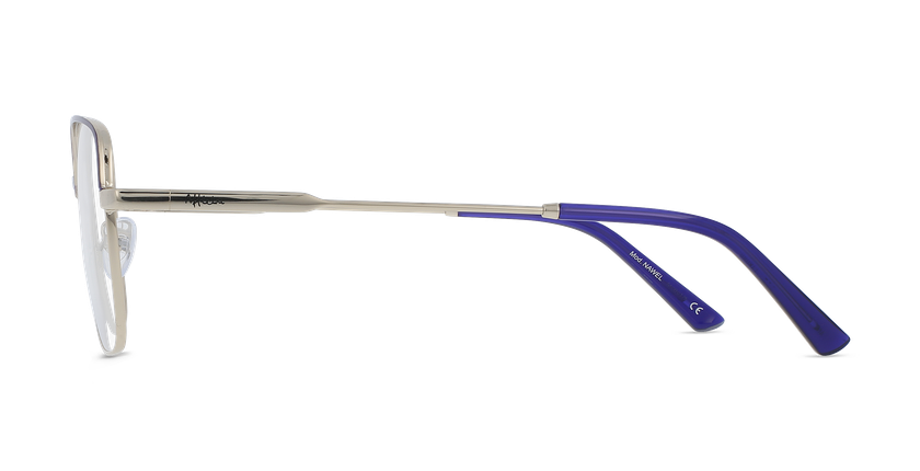 LUNETTES DE VUE femme MAGIC NAWEL violet/doré - Vue de face