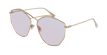LUNETTES DE SOLEIL femme DIORSTELLAIRE4 doré - vue de 3/4