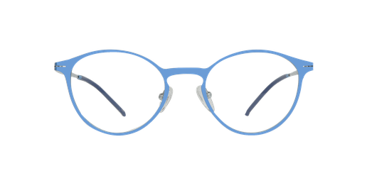 LUNETTES DE VUE femme OXYGEN bleu/argentéVue de face