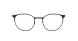 Lunettes de vue femme MAGIC314 noir/dorée - Vue de face