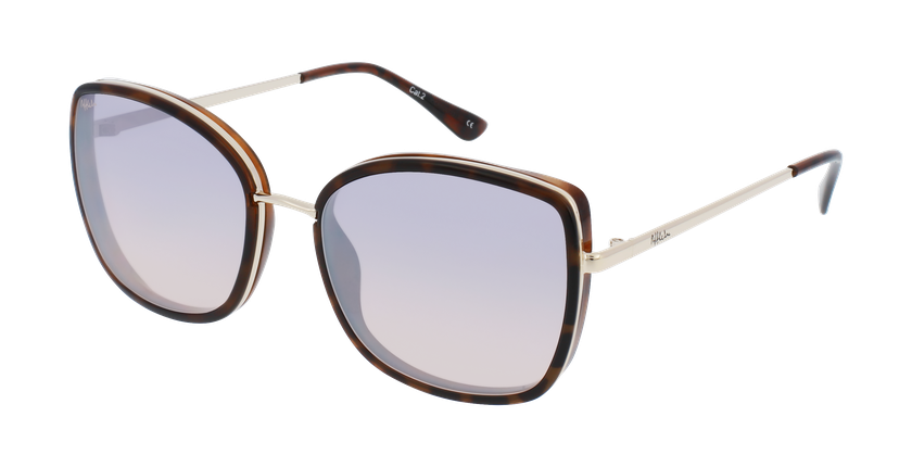 LUNETTES DE SOLEIL femme ORIA écaille/doré - Vue de face