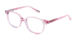 Lunettes de vue enfant FROZEN 4 rose - Vue de face
