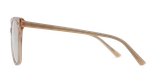 Lunettes de vue femme MAGIC SABINE marron - Vue de face