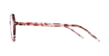 Lunettes de vue enfant VERA écaille/rose - Vue de face