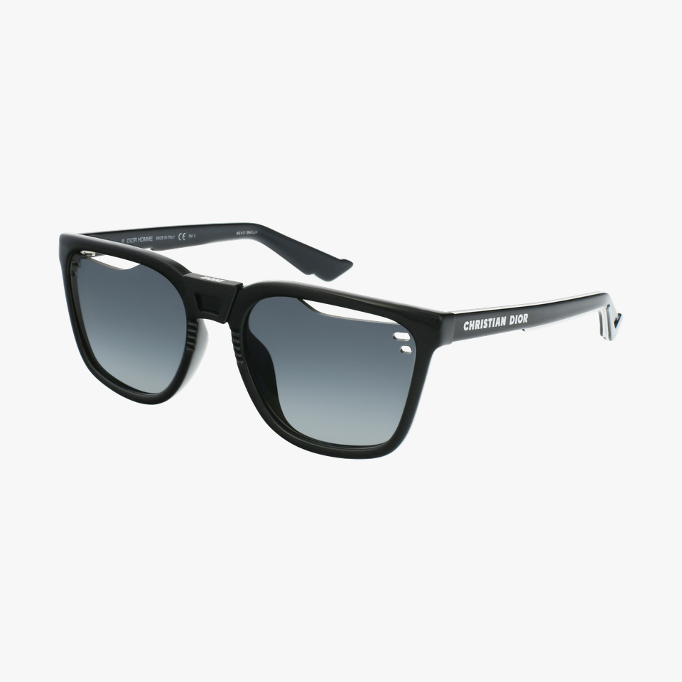 Lunettes de soleil homme DIORB24.1 noir - Vue de côté