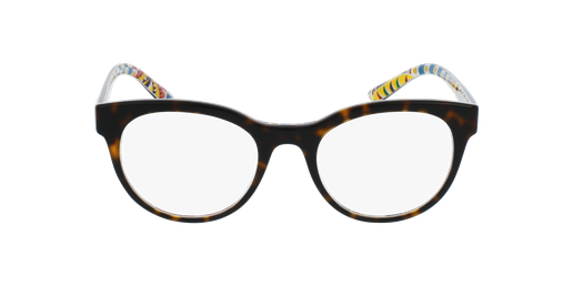 LUNETTES DE VUE femme DG3334 écaille Vue de face