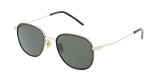 LUNETTES DE SOLEIL SL 361 noir/doré - vue de 3/4