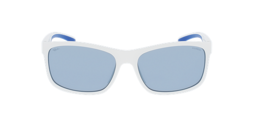 LUNETTES DE SOLEIL SAIL POLARIZED blanc/bleu Vue de face