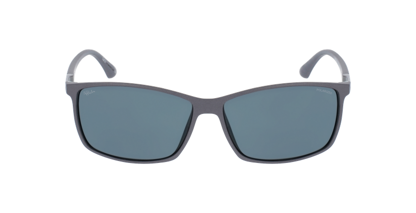 LUNETTES DE SOLEIL homme SHAUN POLARIZED gris - Vue de face