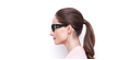 LUNETTES DE SOLEIL femme GU7624 noir - Vue de côté