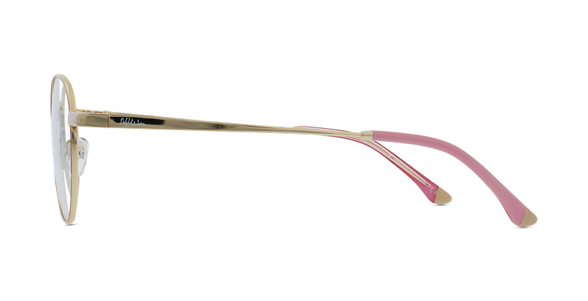 LUNETTES DE VUE MAGIC 70 rose/doré - Vue de côté
