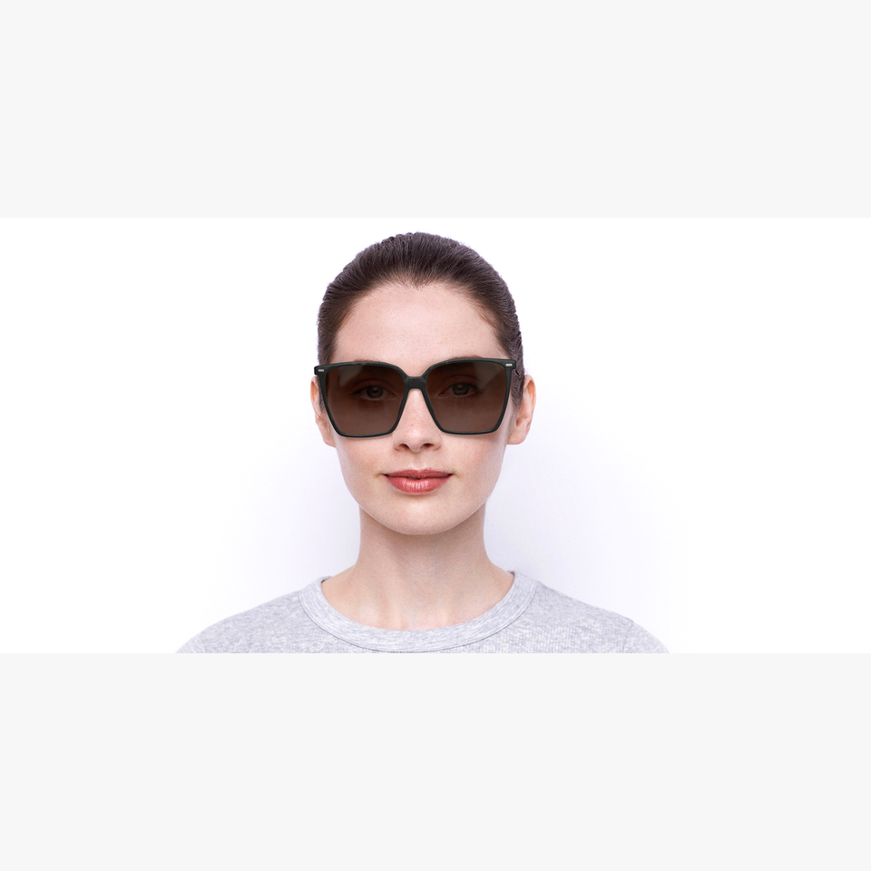 Lunettes de soleil femme 1388/S écaille/marron - Vue de face