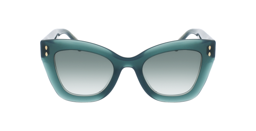 LUNETTES DE SOLEIL femme IM 0050/G/S vert - Vue de face