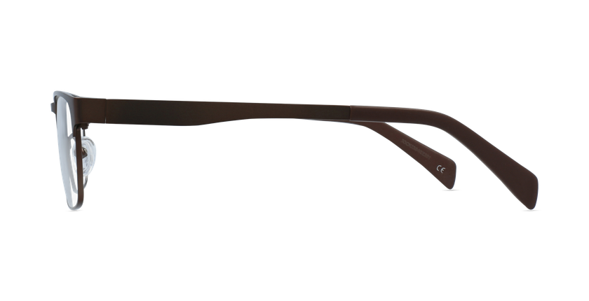 LUNETTES DE VUE homme RZERO15 marron - Vue de côté