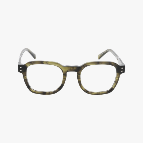 Lunettes de vue homme CARACTÈRES VOLONTAIRE vert