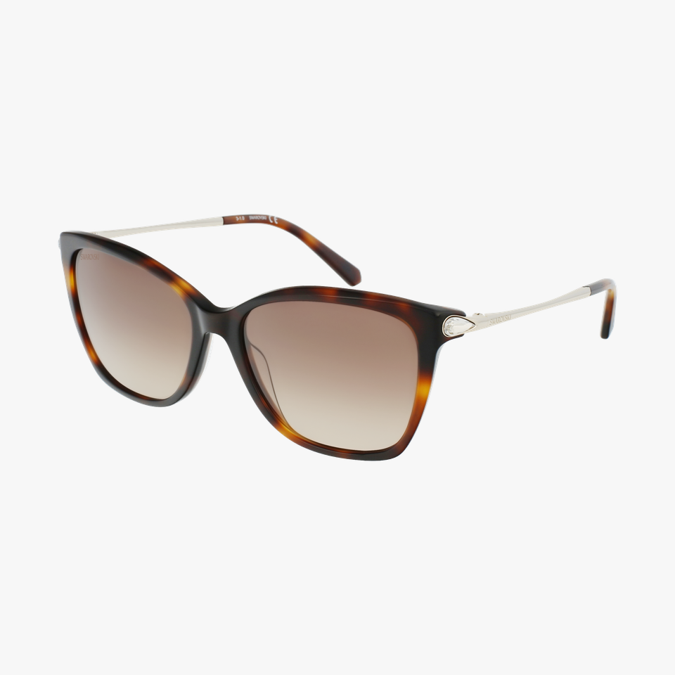 Lunettes de soleil femme SK0267 écaille - Vue de 3/4