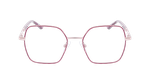 Lunettes de vue femme MAGIC288 violet/rose - Vue de face