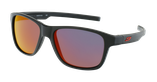 LUNETTES DE SOLEIL enfant CRUISER noir/rouge - vue de 3/4