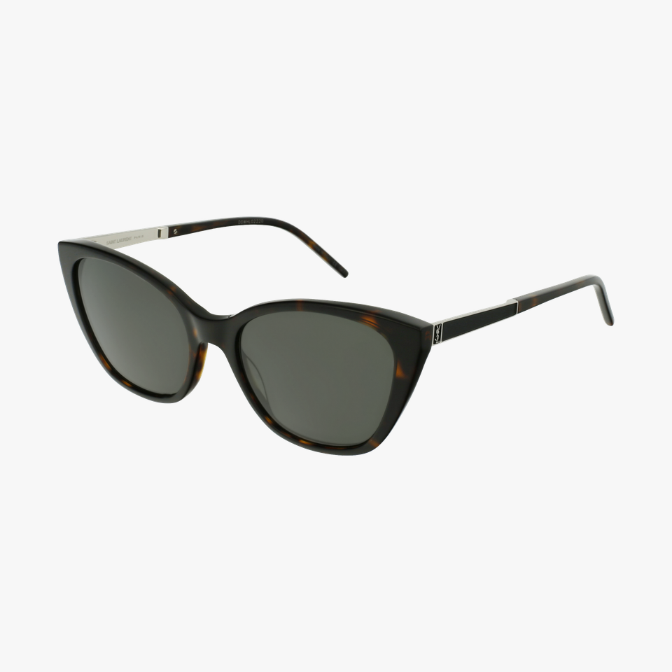 Lunettes de soleil femme SL M69 écaille - Vue de 3/4