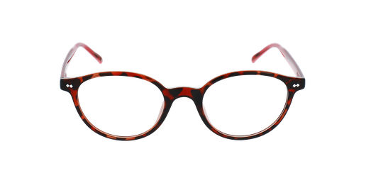 LUNETTES DE VUE femme MILEY écaille/rose Vue de face