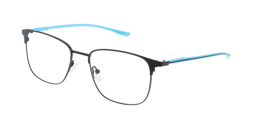 Lunettes de vue homme MAGIC242 noir/bleu - Vue de face