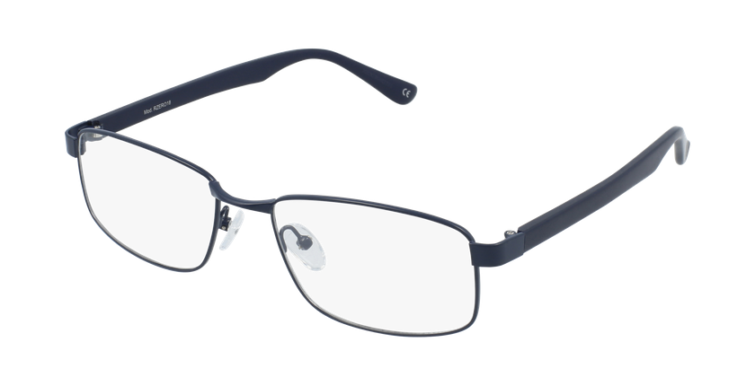Lunettes de vue homme RZERO18 bleu - Vue de 3/4