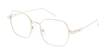 LUNETTES DE VUE femme MAGIC 170 doré - Vue de face
