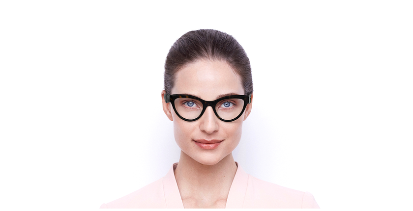 LUNETTES DE VUE femme DG3372 écaille - Vue de face