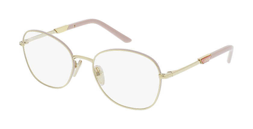 Lunettes de vue femme 0PR 64YV dorée - Vue de face