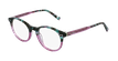 LUNETTES DE VUE VIVALDI vert/rose - Vue de face