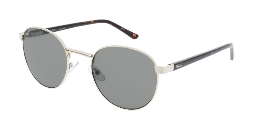 LUNETTES DE SOLEIL femme DEWI doré - Vue de face