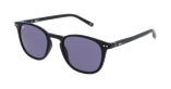 Lunettes de vue FORTY solaire Noire +1.50 noir - Vue de 3/4
