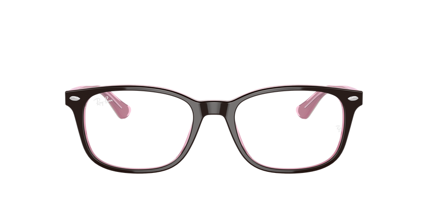 Lunettes de vue 0RX5375 écaille/rose - Vue de face