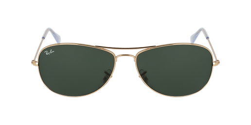 LUNETTES DE SOLEIL homme COCKPIT doré Vue de face