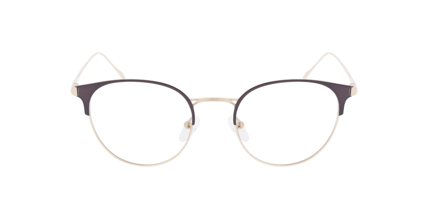 Lunettes de vue femme MAGIC231 noir/dorée - Vue de face