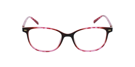 LUNETTES DE VUE femme JOSEPHINE écaille/roseVue de face