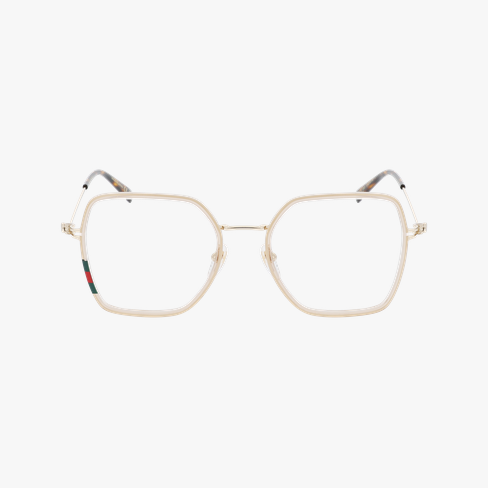 Lunettes de vue femme MAGIC 317 dorée Vue de face