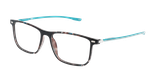 Lunettes de vue homme MAGIC 331 écaille bleu - Vue de face