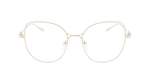 Lunettes de vue femme MAGIC 172 dorée - Vue de face