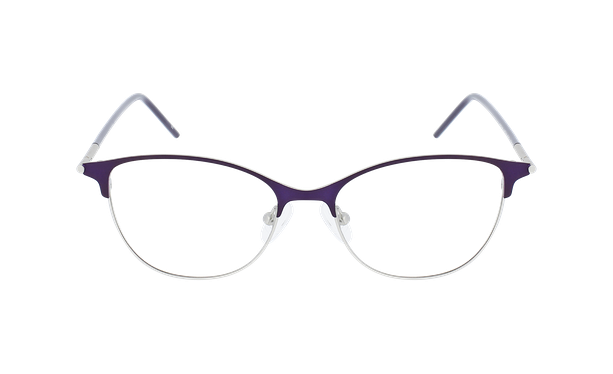 Lunettes de vue femme MAGIC 103 violet/argenté - Vue de face