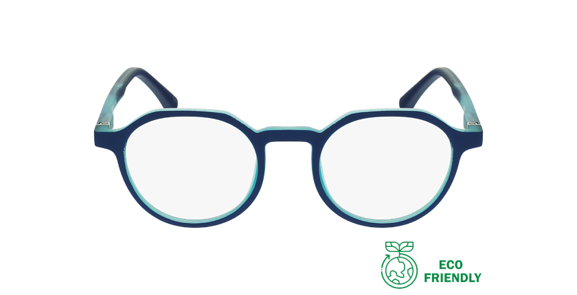 LUNETTES DE VUE enfant MAGIC 77 bleu/turquoise - Vue de face