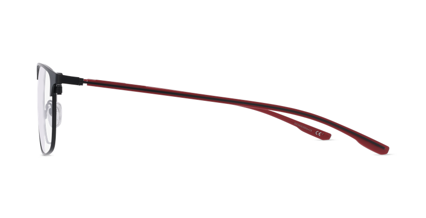Lunettes de vue homme MAGIC241 noir/rouge - Vue de face