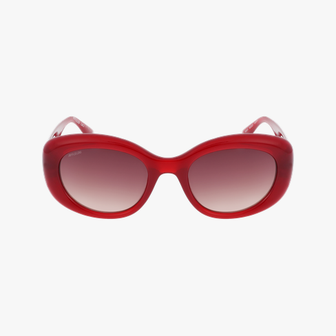 Lunettes de soleil femme GRAZIA rouge Vue de face