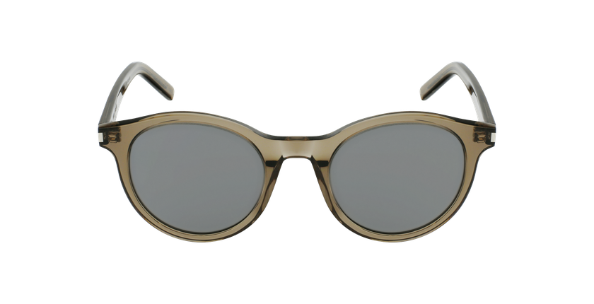 LUNETTES DE SOLEIL SL 342 marron - Vue de face
