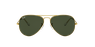 Lunettes de soleil AVIATOR L dorée